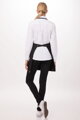 Čašnícka zástera  V-Neck Tuxedo Apron (F23)