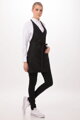 Čašnícka zástera  V-Neck Tuxedo Apron (F23)